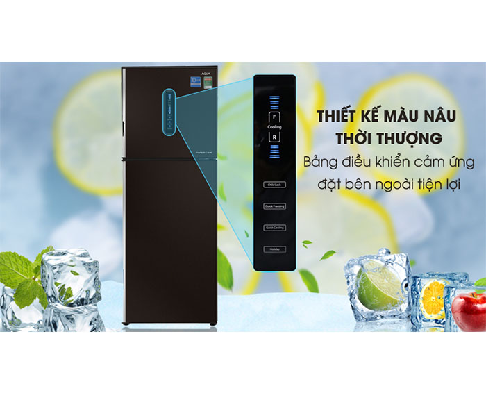 Image Tủ lạnh Aqua Inverter 345 lít AQR-IU356DN DB 3
