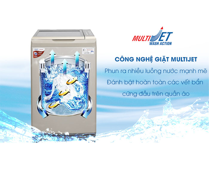 Image Máy giặt Aqua 9kg AQW-U91BT(N) 3