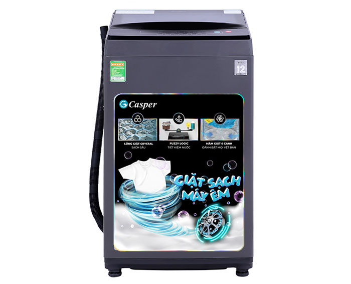 Image Máy giặt Casper 7.5 kg WT-75N70BGA