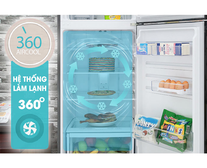 Image Tủ lạnh Electrolux Inverter 318 lít ETB3400H-H 2