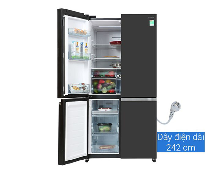 Image Tủ lạnh Hitachi Inverter 569 lít Multi Door R-WB640PGV1 GMG 1