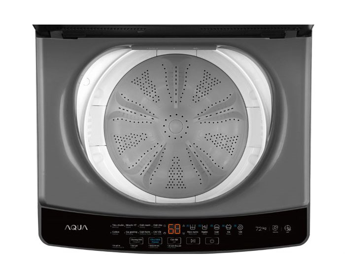 Image Máy giặt Aqua 7.2 kg AWM72-316K(S) 2