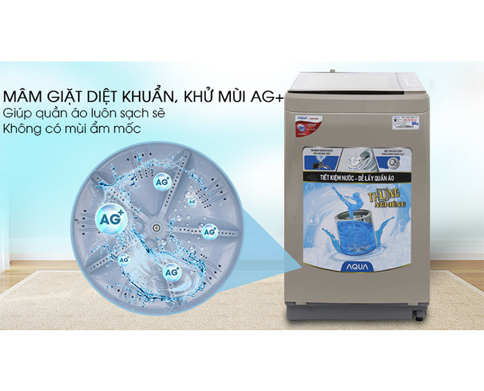 Image Máy giặt Aqua 8 kg AQW-F800BT N 1
