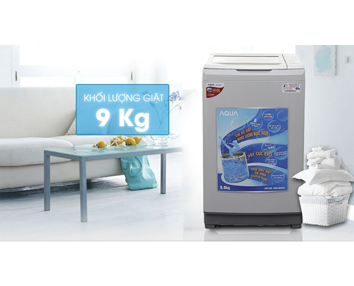 Image Máy giặt Aqua 9 kg AQW-S90AT 2
