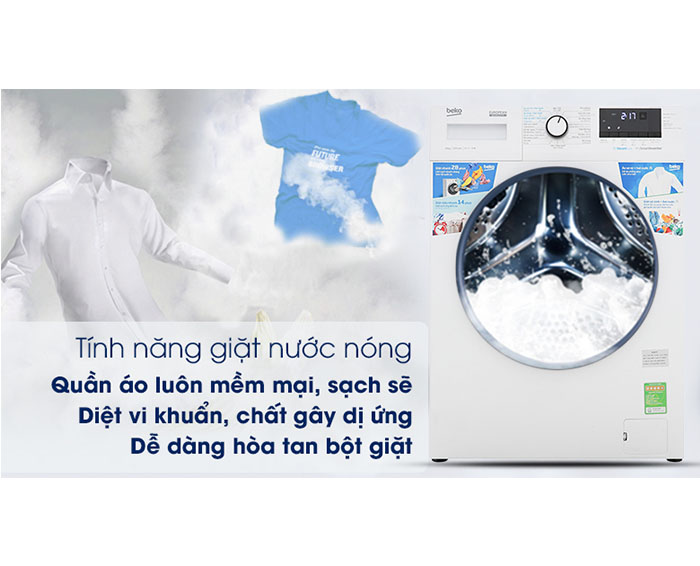 Image Máy giặt Beko Inverter 10 kg WCV10612XB0ST 2