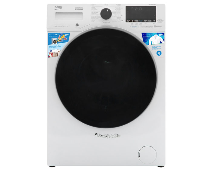 Image Máy giặt Beko Inverter 9 kg WCV9649XWST 0