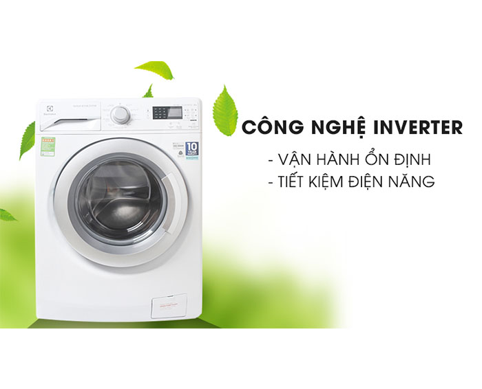 Image Máy giặt Electrolux Inverter 8 kg EWF12853 4