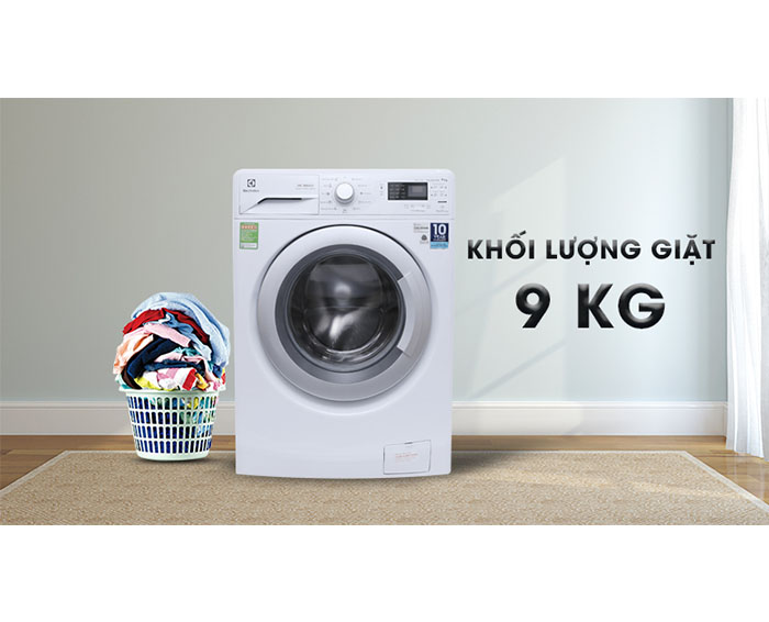 Image Máy giặt Electrolux Inverter 9 kg EWF12942 2
