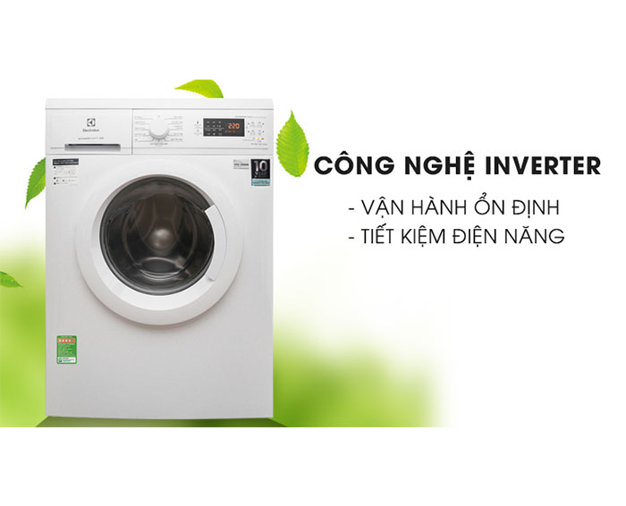 Image Máy giặt Electrolux Inverter 7.5 Kg EWF7525DGWA 2