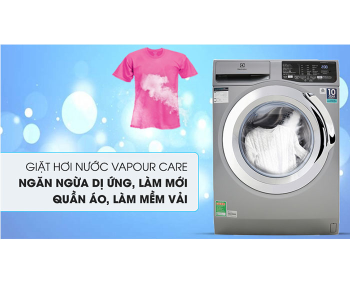 Image Máy giặt Electrolux Inverter 9 Kg EWF9025BQSA 2