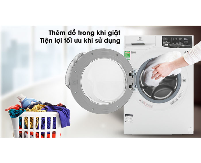Image Máy giặt Electrolux Inverter 9 kg EWF9025BQWA 1
