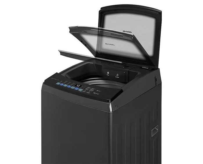Image Máy giặt cửa trên sharp 10.5kg ES-TM105CD-DS 2