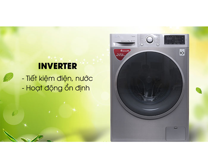 Image Máy giặt LG Inverter 8 kg FC1408S3E 1
