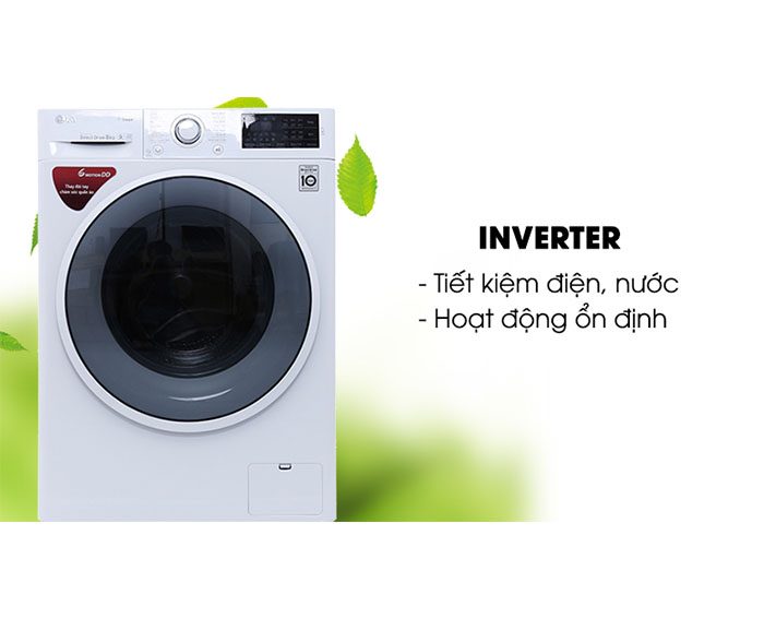 Image Máy giặt LG Inverter 8 kg FC1408S4W2 3