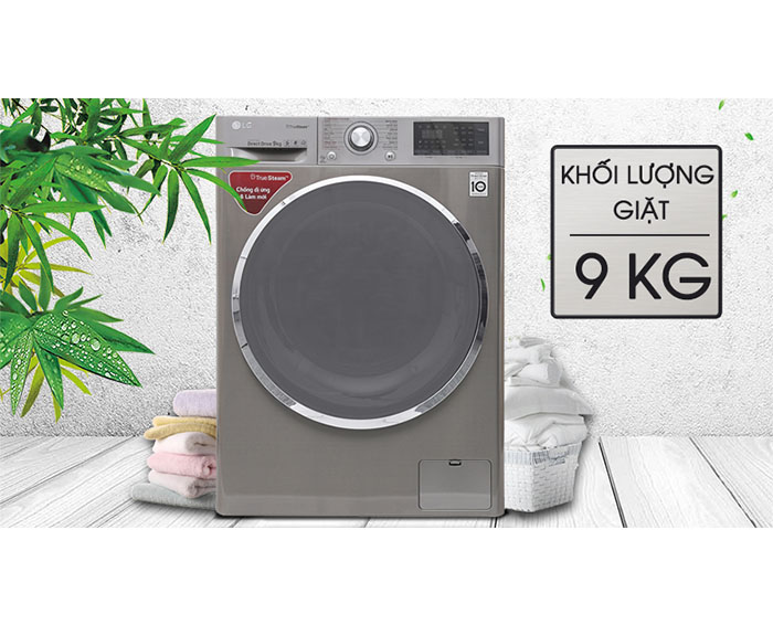 Image Máy giặt LG Inverter 9 kg FC1409S2E 3