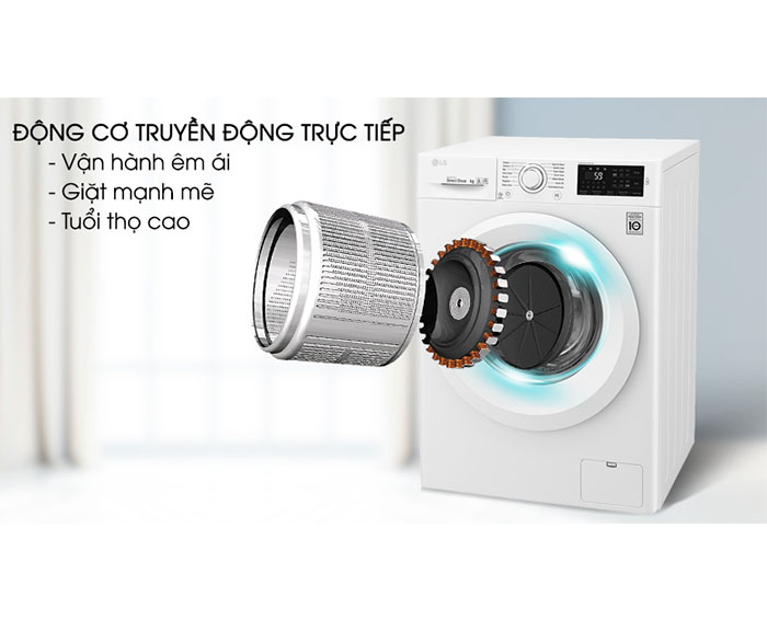 Image Máy giặt LG Inverter 7.5 kg FC1475N5W2 3