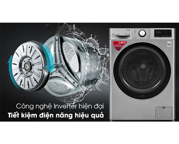 Image Máy giặt LG Inverter 9 kg FV1409S2V 3
