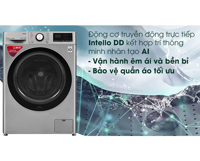 Image Máy giặt LG Inverter 9 kg FV1409S2V 5