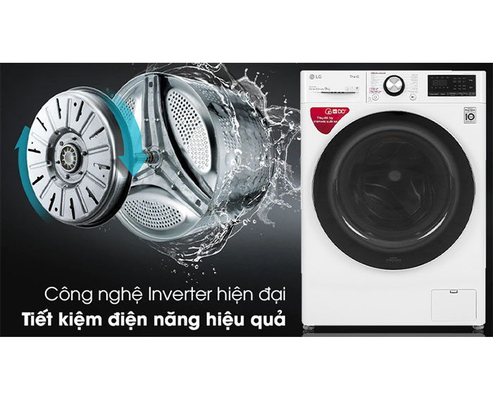 Image Máy giặt LG Inverter 9 kg FV1409S2W (2020) 5