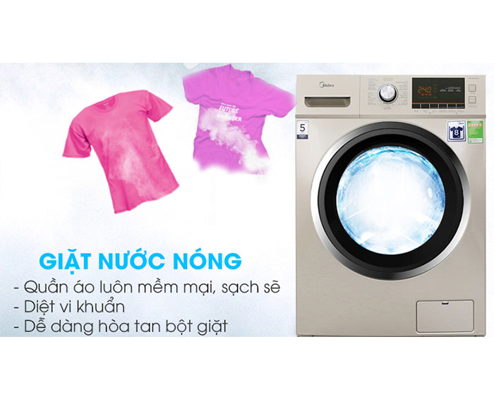 Image Máy giặt Midea 8 kg MFC80-1401 3