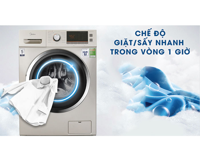 Image Máy giặt sấy Midea 9 kg MFC90-D1401 3