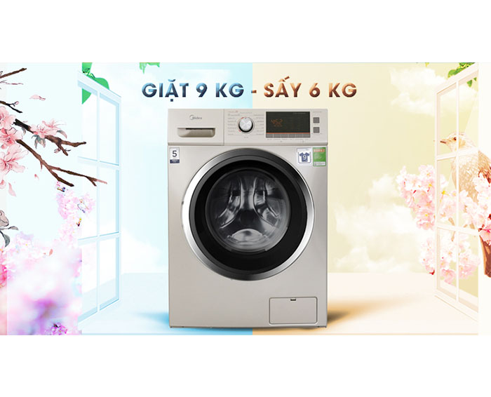 Image Máy giặt sấy Midea 9 kg MFC90-D1401 4