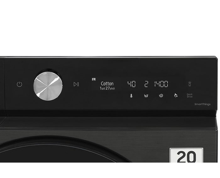 Image Máy giặt Samsung Bespoke AI Inverter 14 kg WW14BB944DGBSV 3