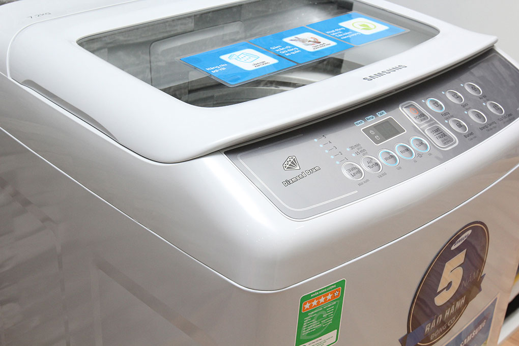 Image Máy giặt Samsung 7.2 kg WA72H4000SG/SV 2