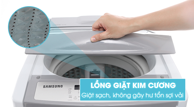 Image Máy giặt Samsung 8.5 kg WA85M5120SG/SV 2