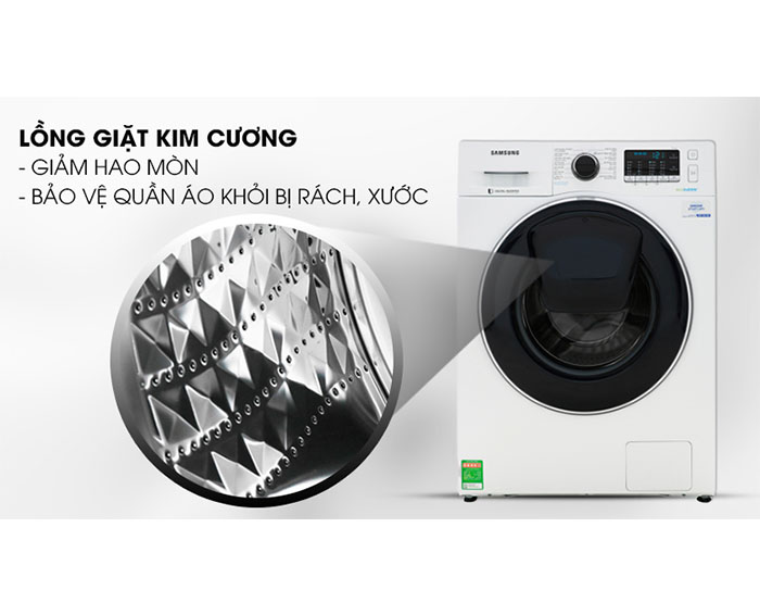Image Máy giặt Samsung Addwash Inverter 10 kg WW10K54E0UW/SV 4