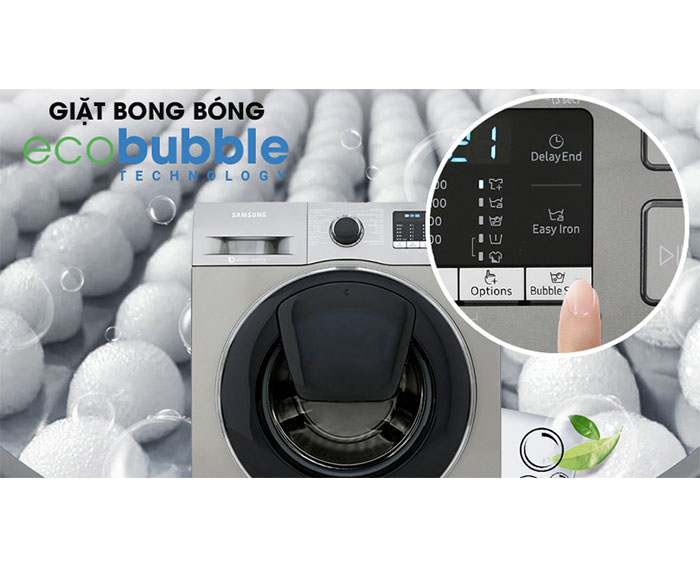 Image Máy giặt Samsung Addwash Inverter 10 kg WW10K54E0UX/SV 3