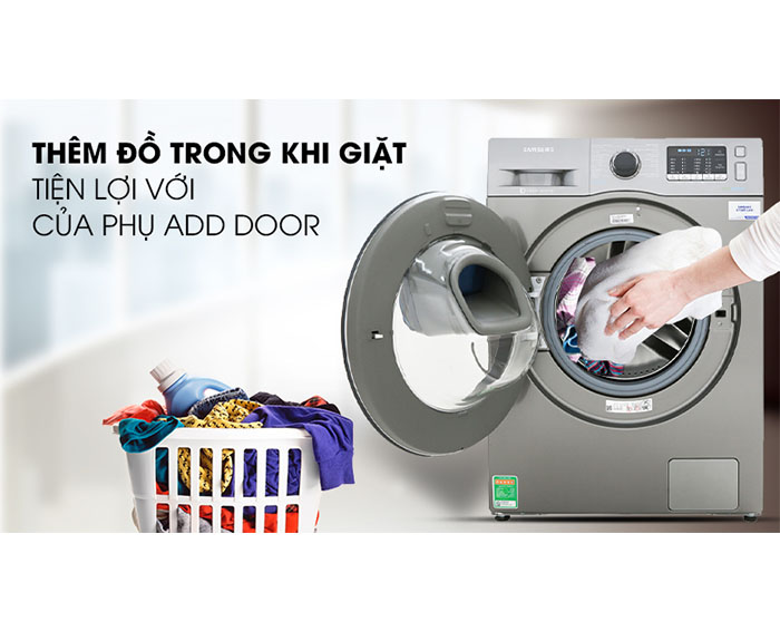 Image Máy giặt Samsung Addwash Inverter 10 kg WW10K54E0UX/SV 4