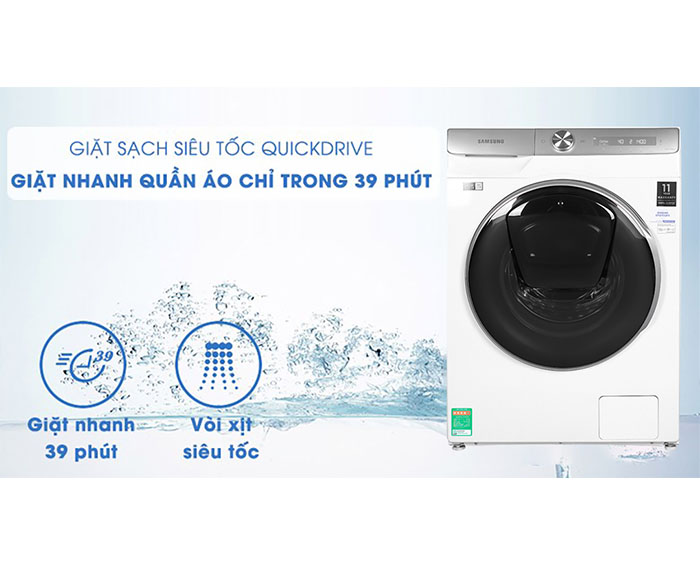 Image Máy giặt Samsung Inverter 9 Kg WW90TP54DSH/SV 2