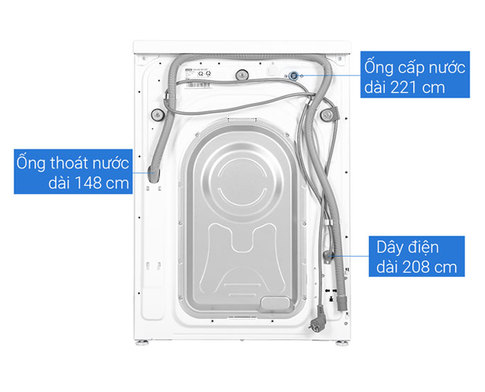 Image Máy giặt thông minh Samsung Inverter 10 kg WW10TP54DSH/SV 3