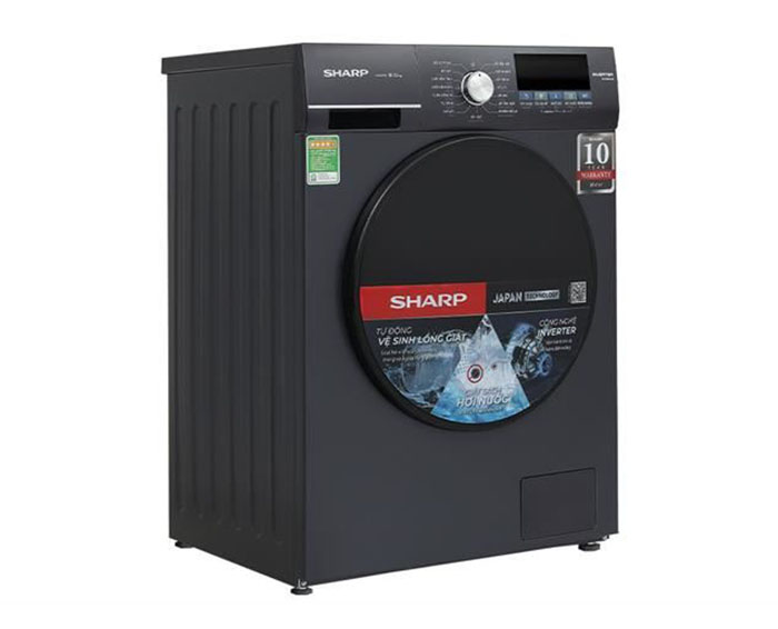 Image Máy giặt Sharp Inverter 9 kg ES-FM90CB-SB 1