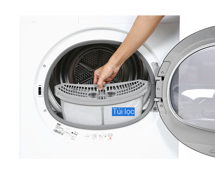 Image Máy sấy thông hơi Beko 9 kg DA9112RX0WB 3