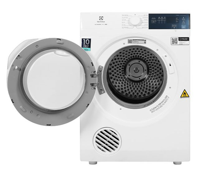 Image Máy sấy thông hơi Electrolux UltimateCare 7.5 kg EDV754H3WB 2