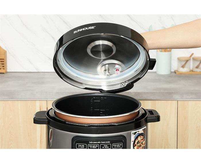 Image Nồi áp suất điện Sunhouse SHD1551 5 lít 2