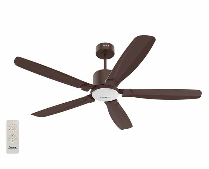 Image Quạt trần 5 cánh có đèn Sunhouse Apex APF7682B