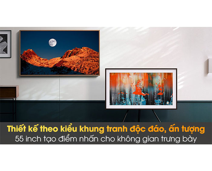Image Tivi Khung Tranh The Frame QLED Samsung 4K 55 inch QA55LS03A 5