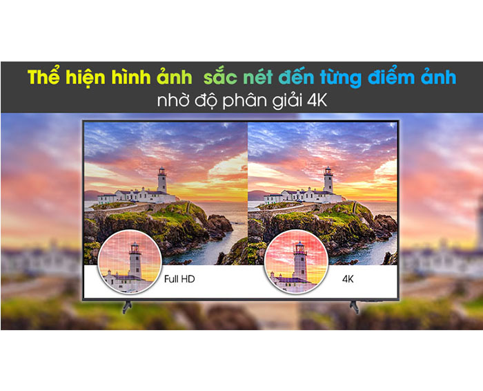 Image Tivi Samsung 4K Crystal UHD 55 inch UA55AU8100 3
