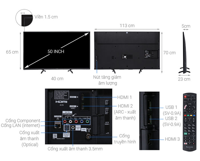 Image Smart Tivi Panasonic 50 inch TH-50FS500V 4