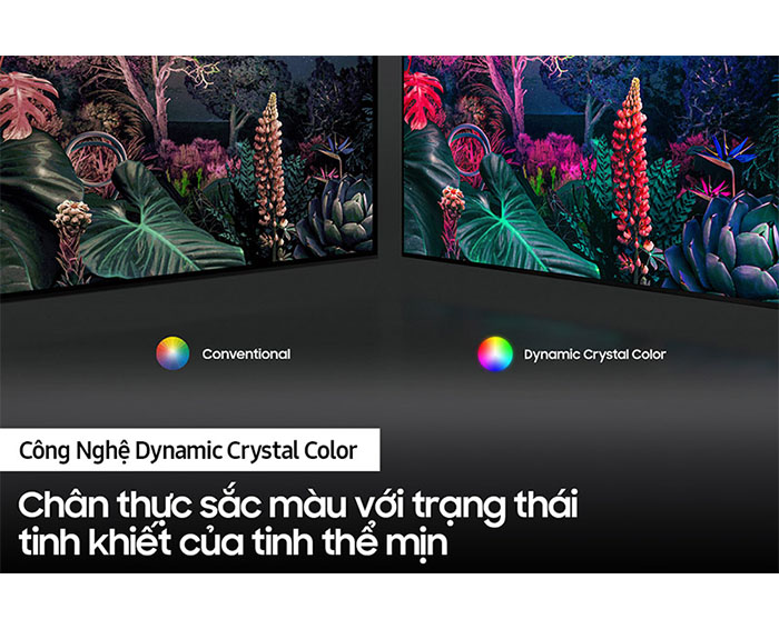 Image Smart Tivi Samsung 4K 55 inch 55AU8000 3