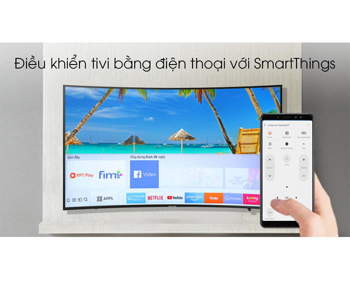 Image Smart Tivi Samsung 4K 49 inch UA49RU7300 3