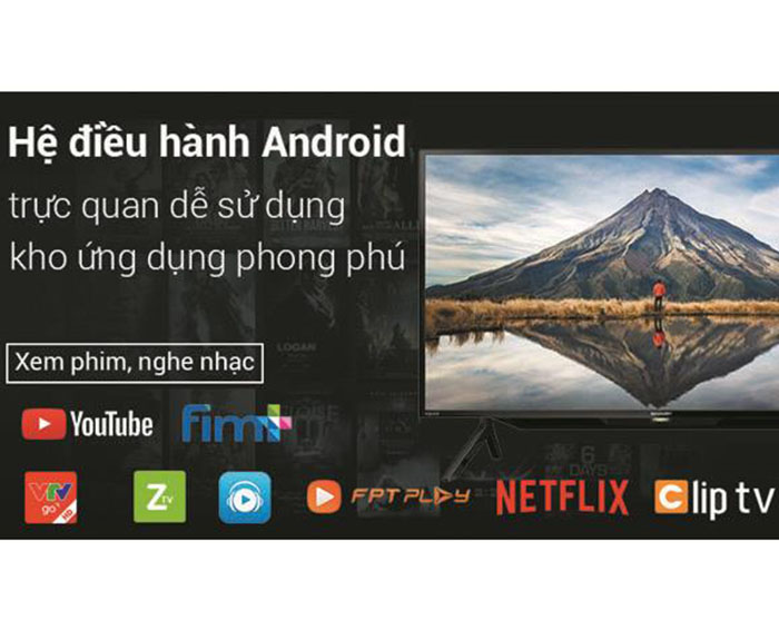 Image Tivi Sharp 42 inch 2T-C42BG1X Android 9.0 2