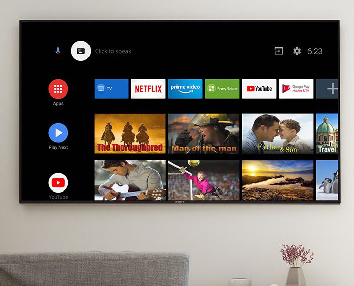 Image Android Tivi 4K 55 inch Sony KD-55X8050H 2