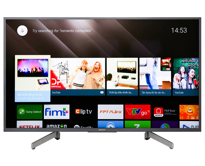 Image Android Tivi Sony 4K 43 inch KD-43X8000G 0