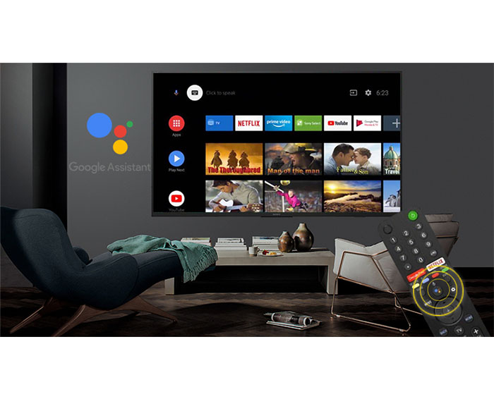 Image Android Tivi Sony 4K 49 inch KD-49X7500H 3