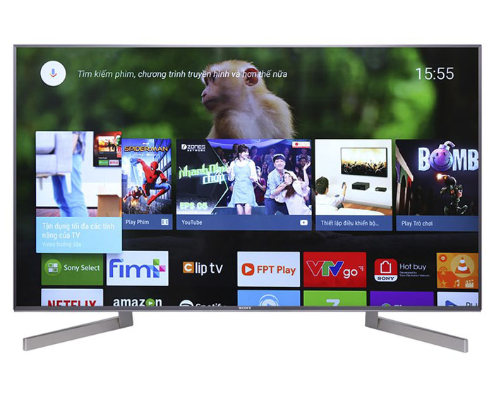 Image Android Tivi Sony 4K 49 inch KD-49X9000F 0