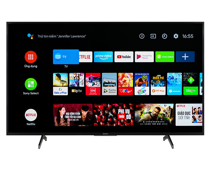 Image Android Tivi Sony 4K 55 inch KD-55X7500H 0